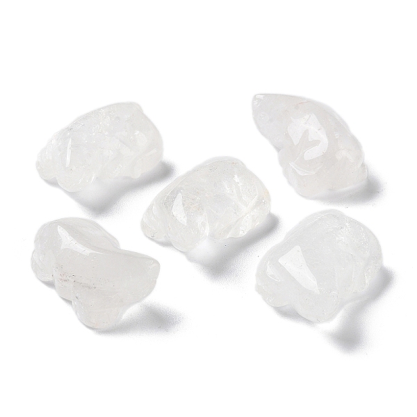 PandaHall Natural Quartz Crystal Carved Healing Figurines, Reiki Energy Stone Display Decorations, Lizard, 25.5~26x17.5~18.5x12mm Quartz...
PandaHall Natural Quartz Crystal Carved Healing Figurines, Reiki Energy Stone Display Decorations, Lizard, 25.5~26x17.5~18.5x12mm Quartz...