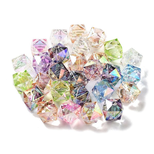 PandaHall UV Plating Transparent Acrylic Beads, Iridescent, Cube, Mixed Color, 12x12x11mm, Hole: 2mm Acrylic Cube Multicolor
PandaHall UV Plating Transparent Acrylic Beads, Iridescent, Cube, Mixed Color, 12x12x11mm, Hole: 2mm Acrylic Cube Multicolor