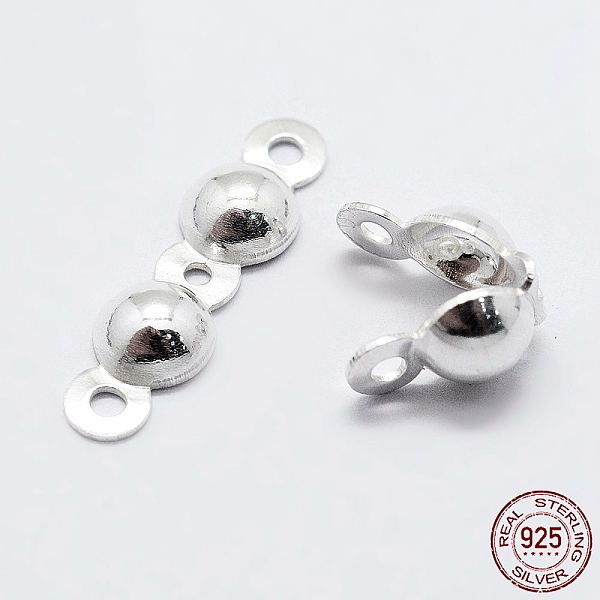 PandaHall 925 Sterling Silver Bead Tips Knot Covers, Silver, 15.5x4x2mm, Hole: 1mm, Inner Diameter: 3mm Sterling Silver
PandaHall 925 Sterling Silver Bead Tips Knot Covers, Silver, 15.5x4x2mm, Hole: 1mm, Inner Diameter: 3mm Sterling Silver