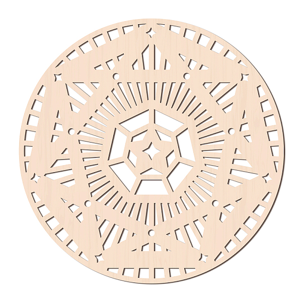 PandaHall Laser Cut Wooden Wall Sculpture, Torus Wall Art, Home Decor Meditation Symbol, Yoga Hanging Artwork, Flower, Flower Pattern..., Orange
PandaHall Laser Cut Wooden Wall Sculpture, Torus Wall Art, Home Decor Meditation Symbol, Yoga Hanging Artwork, Flower, Flower Pattern..., Orange