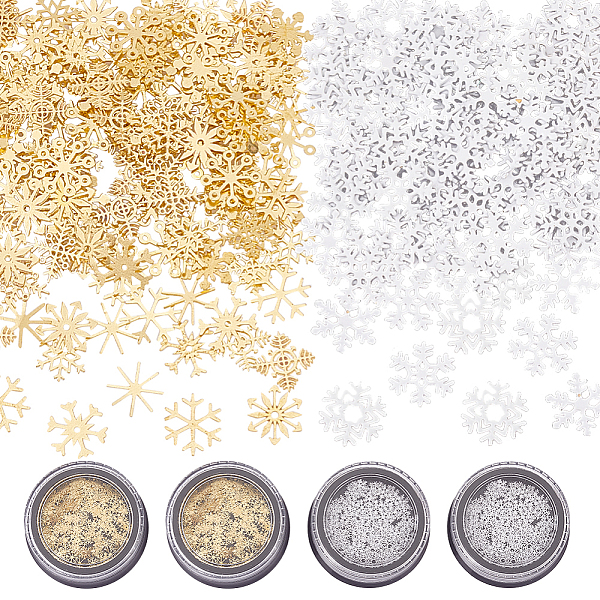 PandaHall Olycraft Alloy & Brass Cabochons, Nail Art Decoration Accessories, Christmas Snowflake, Golden & Silver, 4x4x0.1mm Alloy Snowflake..., Gold
PandaHall Olycraft Alloy & Brass Cabochons, Nail Art Decoration Accessories, Christmas Snowflake, Golden & Silver, 4x4x0.1mm Alloy Snowflake..., Gold