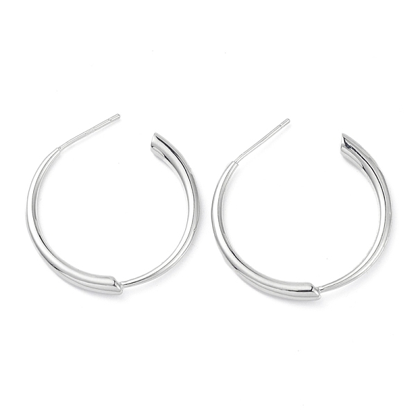 PandaHall Rack Plating Brass Ring Stud Earrings for Women, Long-Lasting Plated, Lead Free & Cadmium Free, Platinum, 29.5x29x3mm, Pin: 0.8mm...
PandaHall Rack Plating Brass Ring Stud Earrings for Women, Long-Lasting Plated, Lead Free & Cadmium Free, Platinum, 29.5x29x3mm, Pin: 0.8mm...