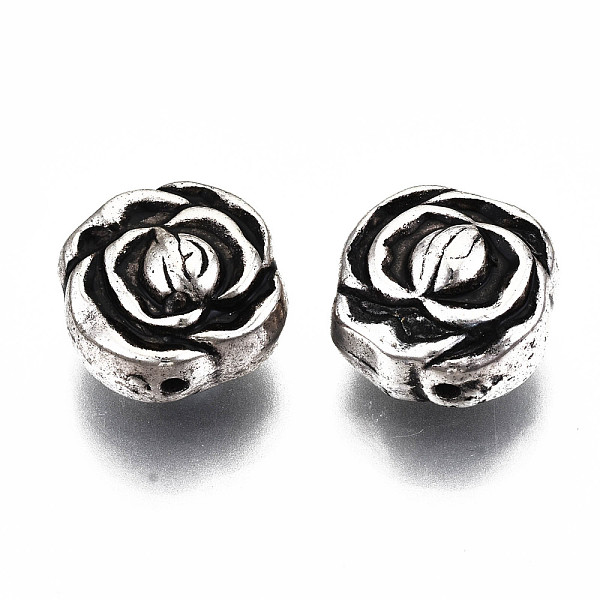 PandaHall CCB Plastic Beads, Flower, Antique Silver, 15.5x15x10mm, Hole: 1.2mm Plastic Flower
PandaHall CCB Plastic Beads, Flower, Antique Silver, 15.5x15x10mm, Hole: 1.2mm Plastic Flower