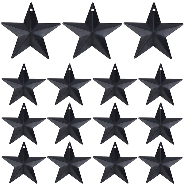 PandaHall Gorgecraft Iron Pendants, Star Charm, Black, 37.5x39.5x3mm, Hole: 1mm, 30pcs/box Iron Star Black
PandaHall Gorgecraft Iron Pendants, Star Charm, Black, 37.5x39.5x3mm, Hole: 1mm, 30pcs/box Iron Star Black