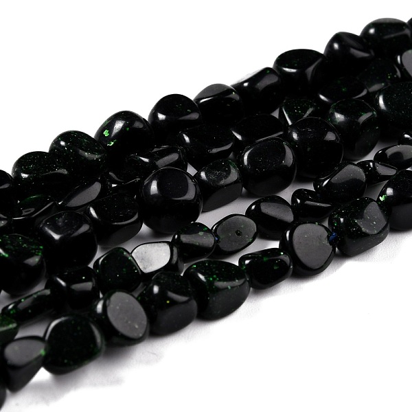 PandaHall Synthetic Green Goldstone Beads Strands, Nuggets, Tumbled Stone, 8~11x7.5~9x4.5~7mm, Hole: 0.8mm, about 42pcs/strand, 15.94''...
PandaHall Synthetic Green Goldstone Beads Strands, Nuggets, Tumbled Stone, 8~11x7.5~9x4.5~7mm, Hole: 0.8mm, about 42pcs/strand, 15.94''...