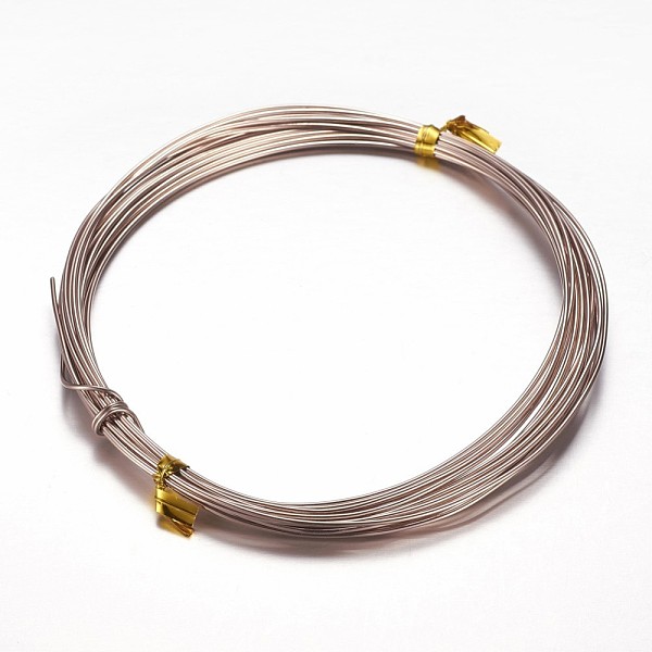 PandaHall Round Aluminum Wire, Bendable Metal Craft Wire, for DIY Arts and Craft Projects, Camel, 15 Gauge, 1.5mm, 5m/roll(16.4 Feet/roll)..., Brown
PandaHall Round Aluminum Wire, Bendable Metal Craft Wire, for DIY Arts and Craft Projects, Camel, 15 Gauge, 1.5mm, 5m/roll(16.4 Feet/roll)..., Brown