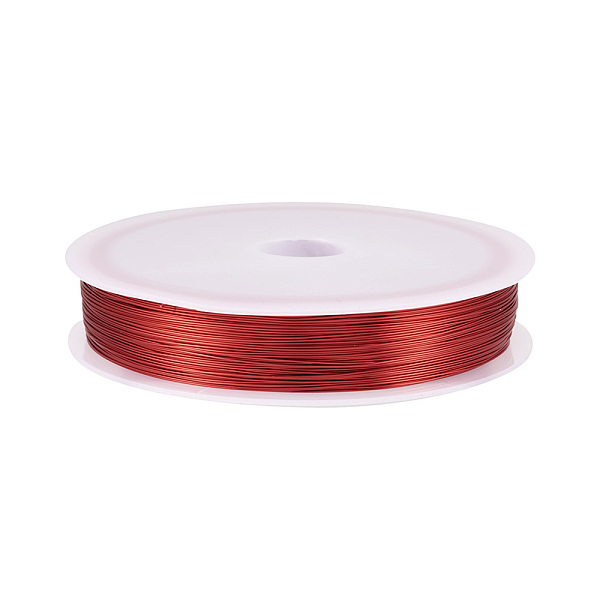 PandaHall Copper Jewelry Wire, Round, Red, 0.3mm, about 236.22 Feet(72m)/Roll Copper Round Red
PandaHall Copper Jewelry Wire, Round, Red, 0.3mm, about 236.22 Feet(72m)/Roll Copper Round Red