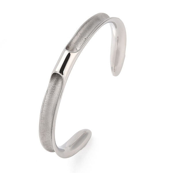 PandaHall 304 Stainless Steel Open Cuff Bangles for Women, Stainless Steel Color, Inner Diameter: 2-1/2 inch(6.2cm), 8.5mm 304 Stainless...
PandaHall 304 Stainless Steel Open Cuff Bangles for Women, Stainless Steel Color, Inner Diameter: 2-1/2 inch(6.2cm), 8.5mm 304 Stainless...