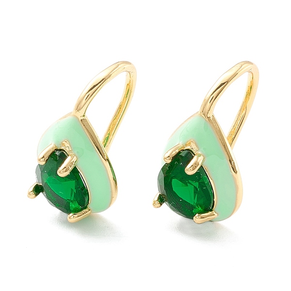PandaHall Teardrop Cubic Zirconia Dangle Earrings with Enamel for Women, Real 18K Gold Plated Brass Earrings, Cadmium Free & Nickel Free &...
PandaHall Teardrop Cubic Zirconia Dangle Earrings with Enamel for Women, Real 18K Gold Plated Brass Earrings, Cadmium Free & Nickel Free &...