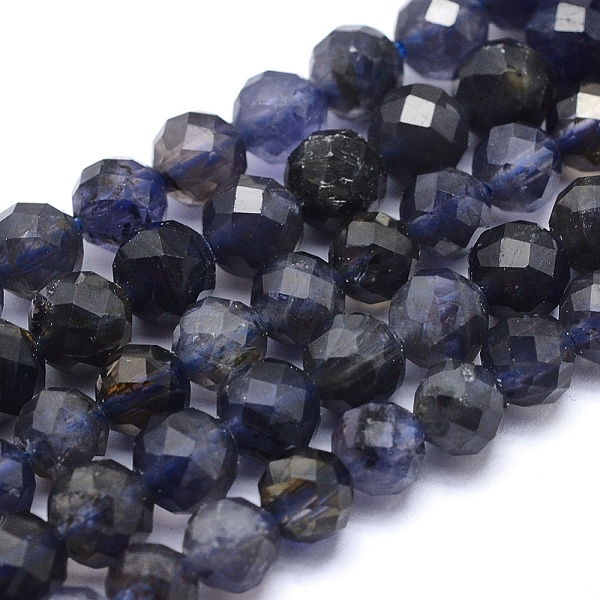 PandaHall Natural Iolite Beads Strands, Round, Faceted, 5mm, Hole: 0.8mm, about 78pcs/strand, 15.1 inch(38.5cm) Iolite Round
PandaHall Natural Iolite Beads Strands, Round, Faceted, 5mm, Hole: 0.8mm, about 78pcs/strand, 15.1 inch(38.5cm) Iolite Round