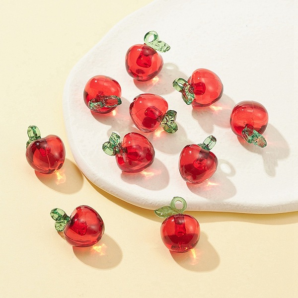PandaHall Transparent Korea Acrylic Pendants, Apple, Red, 19.8x15.5x14mm, Hole: 3mm Acrylic Fruit Red
PandaHall Transparent Korea Acrylic Pendants, Apple, Red, 19.8x15.5x14mm, Hole: 3mm Acrylic Fruit Red