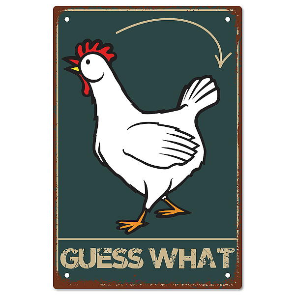 PandaHall Vintage Metal Iron Tin Sign Poster, Wall Decor for Bars, Restaurants, Cafes Pubs, Vertical Rectangle, Rooster Pattern...
PandaHall Vintage Metal Iron Tin Sign Poster, Wall Decor for Bars, Restaurants, Cafes Pubs, Vertical Rectangle, Rooster Pattern...