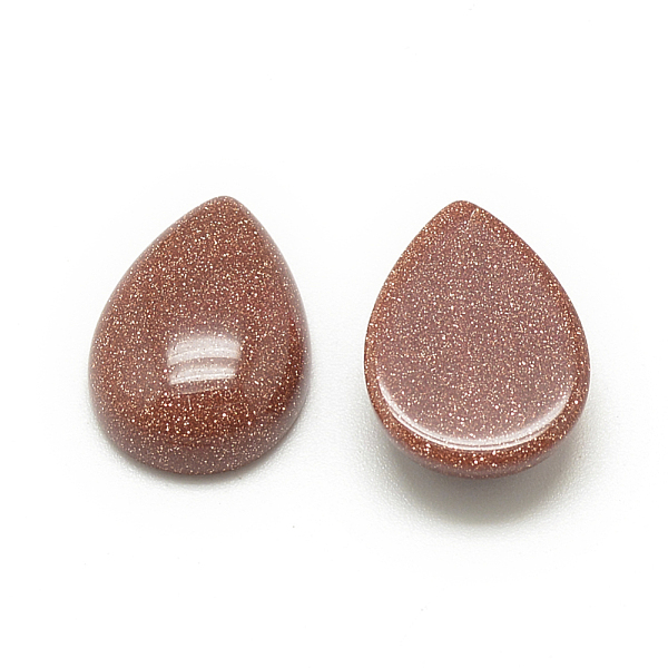 PandaHall Synthetic Goldstone Cabochons, teardrop, 25x17~18x6mm Goldstone Teardrop
PandaHall Synthetic Goldstone Cabochons, teardrop, 25x17~18x6mm Goldstone Teardrop