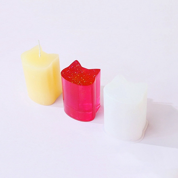 PandaHall DIY Silicone Candle Molds, For Candle Making, Cat Shape, 4.8x5.8x7.1cm Silicone Cat Shape
PandaHall DIY Silicone Candle Molds, For Candle Making, Cat Shape, 4.8x5.8x7.1cm Silicone Cat Shape