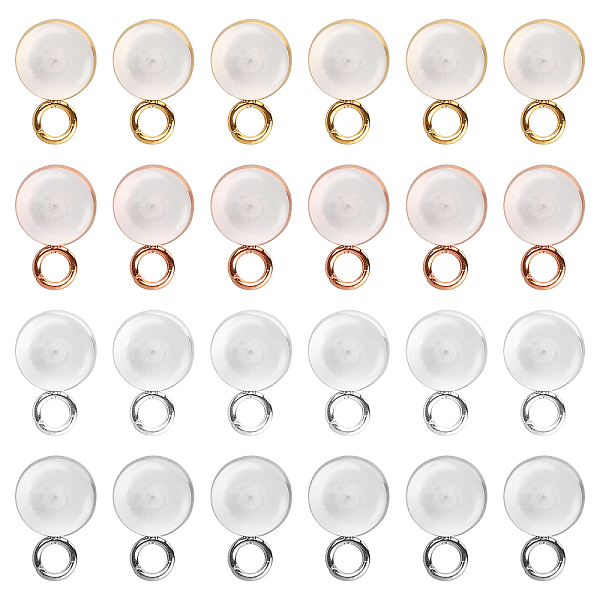 PandaHall SUNNYCLUE 1 Box 24Pcs 4 Colors Clear Earring Backs Replacements Safety Earring Backs Silicone Ear Nuts Rubber Ball Earring Backs...
PandaHall SUNNYCLUE 1 Box 24Pcs 4 Colors Clear Earring Backs Replacements Safety Earring Backs Silicone Ear Nuts Rubber Ball Earring Backs...
