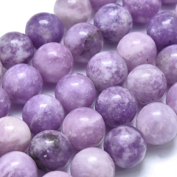 PandaHall Natural Lepidolite/Purple Mica Stone Beads Strands, Round, 8~8.5mm, Hole: 0.8mm, about 48pcs/strand, 15.35 inch(39cm) Lepidolite...
PandaHall Natural Lepidolite/Purple Mica Stone Beads Strands, Round, 8~8.5mm, Hole: 0.8mm, about 48pcs/strand, 15.35 inch(39cm) Lepidolite...