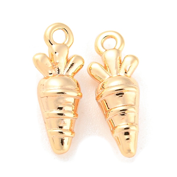 PandaHall Brass Charms, Carrot Charm, Real 18K Gold Plated, 10.5x4x3.5mm, Hole: 1mm Brass Carrot
PandaHall Brass Charms, Carrot Charm, Real 18K Gold Plated, 10.5x4x3.5mm, Hole: 1mm Brass Carrot