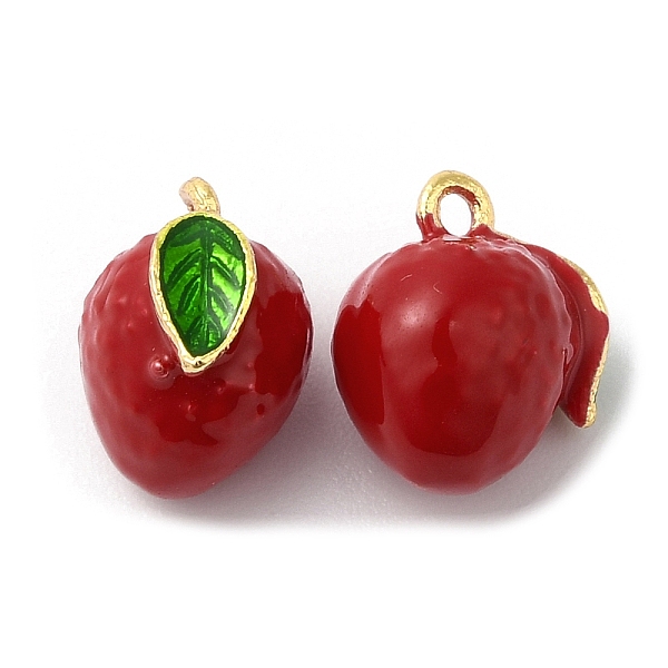 PandaHall Brass Enamel Charms, Strawberry Charm, Real 18K Gold Plated, 10.5x8.5x7.5mm, Hole: 1mm Brass+Enamel Strawberry Red
PandaHall Brass Enamel Charms, Strawberry Charm, Real 18K Gold Plated, 10.5x8.5x7.5mm, Hole: 1mm Brass+Enamel Strawberry Red