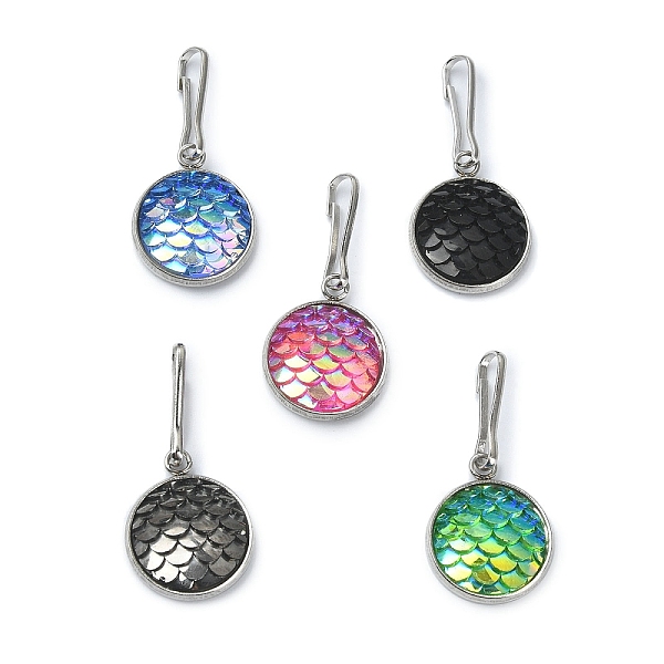 PandaHall Resin Flat Round with Mermaid Fish Scale Keychin, with Iron Keychain Clasp Findings, Mixed Color, 2.7cm Resin Flat Round..., Multicolor
PandaHall Resin Flat Round with Mermaid Fish Scale Keychin, with Iron Keychain Clasp Findings, Mixed Color, 2.7cm Resin Flat Round..., Multicolor