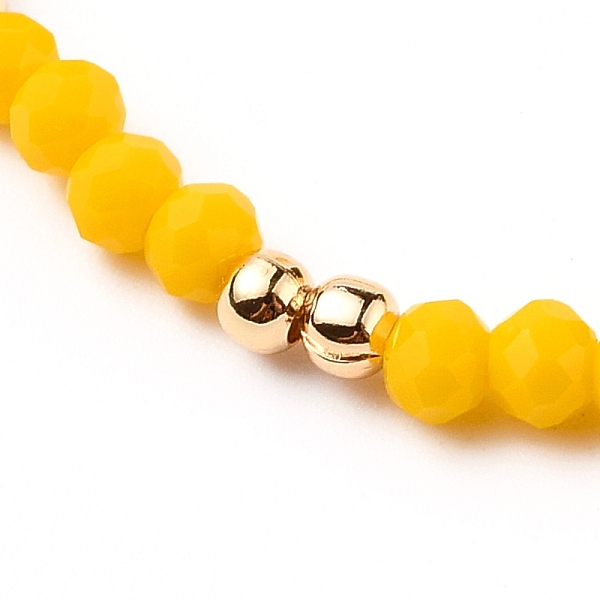 PandaHall Adjustable Nylon Cord Braided Bead Bracelets, with Glass Seed Beads and Golden Plated Brass Round Beads, Yellow, Inner Diameter...
PandaHall Adjustable Nylon Cord Braided Bead Bracelets, with Glass Seed Beads and Golden Plated Brass Round Beads, Yellow, Inner Diameter...