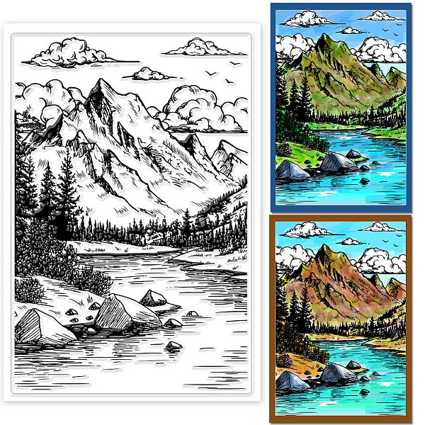 PandaHall Custom Summer Theme PVC Plastic Clear Stamps, for DIY Scrapbooking, Photo Album Decorative, Cards Making, Mountain, 160x110mm...
PandaHall Custom Summer Theme PVC Plastic Clear Stamps, for DIY Scrapbooking, Photo Album Decorative, Cards Making, Mountain, 160x110mm...