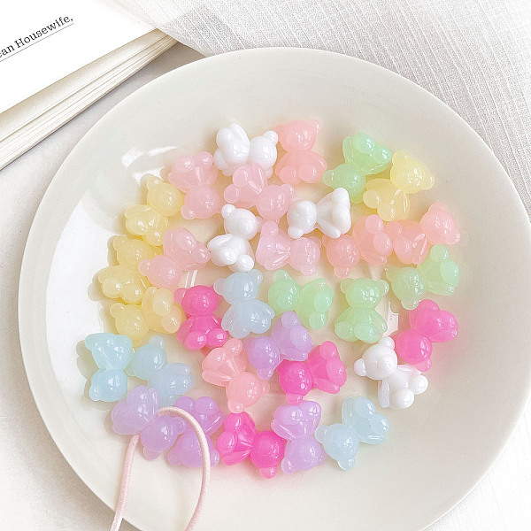 PandaHall Opaque Acrylic Beads, Bowknot, Mixed Color, 18.5x15.6x11mm, Hole: 3mm Acrylic Bowknot Multicolor
PandaHall Opaque Acrylic Beads, Bowknot, Mixed Color, 18.5x15.6x11mm, Hole: 3mm Acrylic Bowknot Multicolor