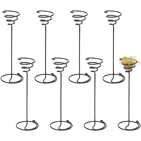 PandaHall AHANDMAKER Iron Spiral Flower Stand, Ornament Display Stand, for Garden Office and Balcony Decoration, Black, 20cm Iron Black
PandaHall AHANDMAKER Iron Spiral Flower Stand, Ornament Display Stand, for Garden Office and Balcony Decoration, Black, 20cm Iron Black