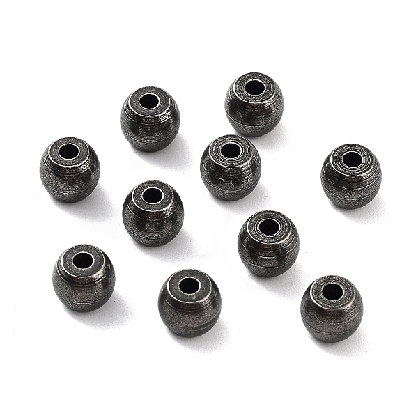 PandaHall 316 Surgical Stainless Steel Beads, Barrel, Antique Silver, 7x6mm, Hole: 2mm 316 Surgical Stainless Steel Barrel
PandaHall 316 Surgical Stainless Steel Beads, Barrel, Antique Silver, 7x6mm, Hole: 2mm 316 Surgical Stainless Steel Barrel