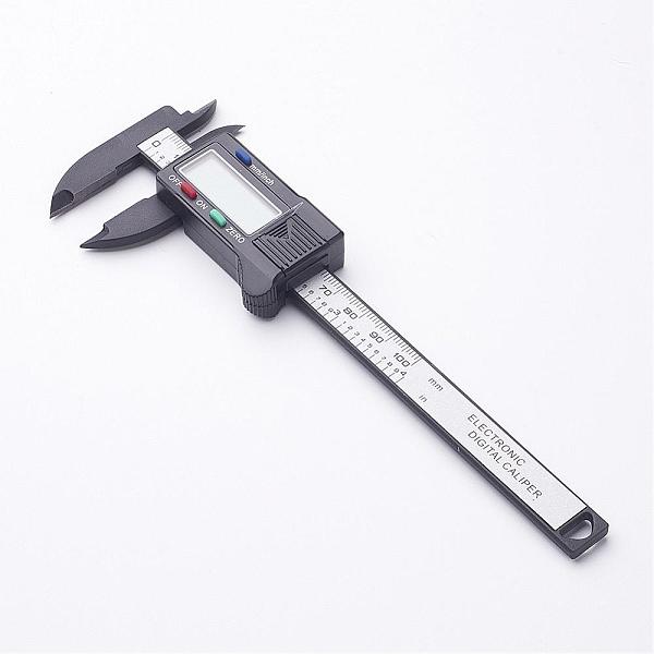 PandaHall Plastic Electronic Vernier Caliper, Measurement Range: 0-100mm, Black, 180x60x14mm Plastic Black
PandaHall Plastic Electronic Vernier Caliper, Measurement Range: 0-100mm, Black, 180x60x14mm Plastic Black