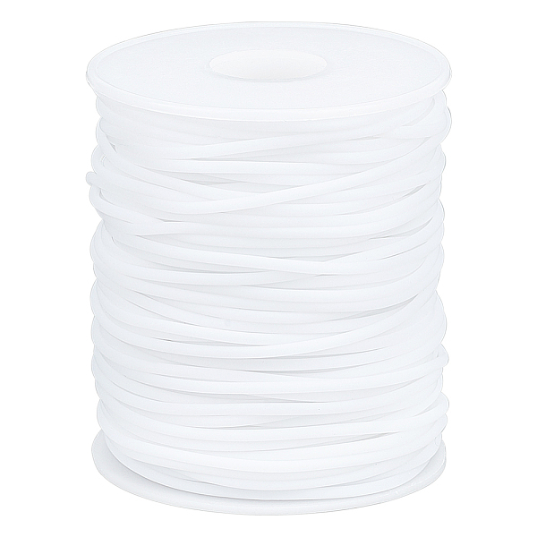 PandaHall SUNNYCLUE 54.68 Yards/ 50m Hollow Pipe Rubber Cords 2mm Rubber Hollow Tube Cords Tubing Knitting Stitch Holders Barber Cord with..., White
PandaHall SUNNYCLUE 54.68 Yards/ 50m Hollow Pipe Rubber Cords 2mm Rubber Hollow Tube Cords Tubing Knitting Stitch Holders Barber Cord with..., White