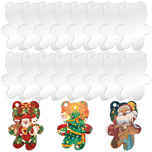 PandaHall SUNNYCLUE 50Pcs Transparent Acrylic Disc Pendants, Acrylic Blanks, Bear Pattern, 2mm Acrylic Bear
PandaHall SUNNYCLUE 50Pcs Transparent Acrylic Disc Pendants, Acrylic Blanks, Bear Pattern, 2mm Acrylic Bear