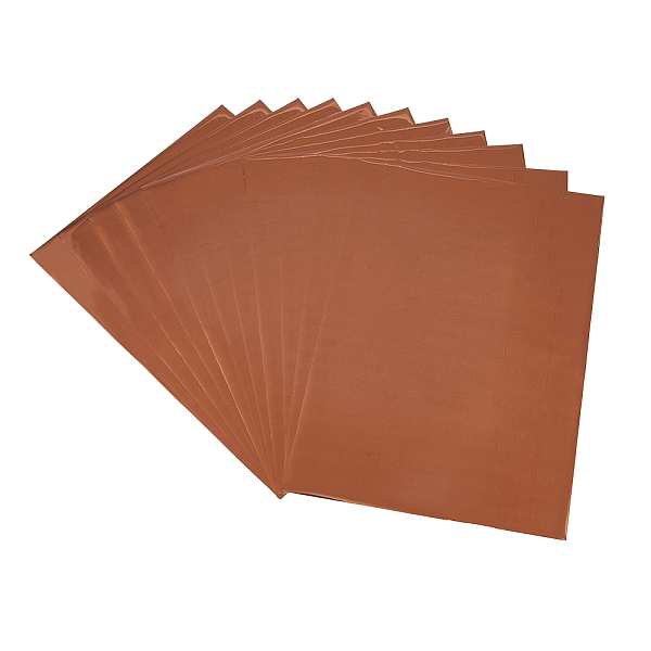 PandaHall SUPERFINDINGS 50 Sheets Toner Reactive Foil 29.5x21cm Rectangle Metallic Transfer Foil Paper Brown Reactive Foil for DIY Craft...
PandaHall SUPERFINDINGS 50 Sheets Toner Reactive Foil 29.5x21cm Rectangle Metallic Transfer Foil Paper Brown Reactive Foil for DIY Craft...