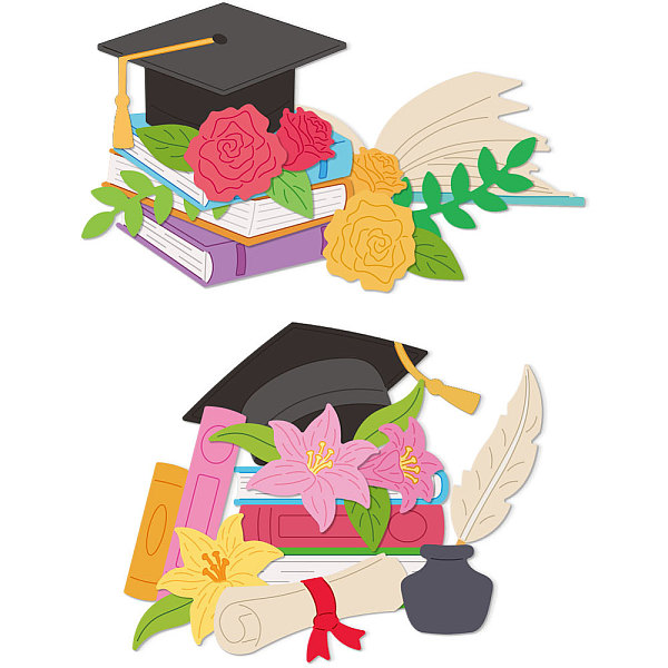 PandaHall DELORIGIN 2 Styles 2024 Graduation Season Cutting Dies Card Making Die Cut Carbon Steel Graduation Hat Die Cuts Stencils...
PandaHall DELORIGIN 2 Styles 2024 Graduation Season Cutting Dies Card Making Die Cut Carbon Steel Graduation Hat Die Cuts Stencils...