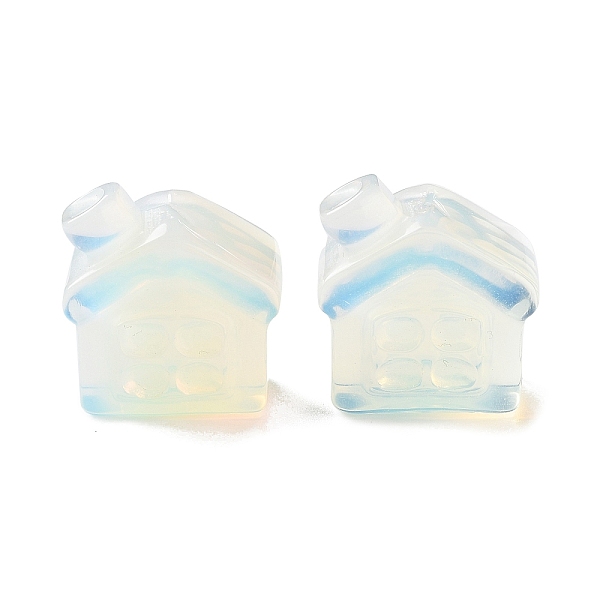 PandaHall Opalite Carved House Figurines, for Home Office Desktop Feng Shui Ornament, 24x17x25.5mm Opalite House
PandaHall Opalite Carved House Figurines, for Home Office Desktop Feng Shui Ornament, 24x17x25.5mm Opalite House