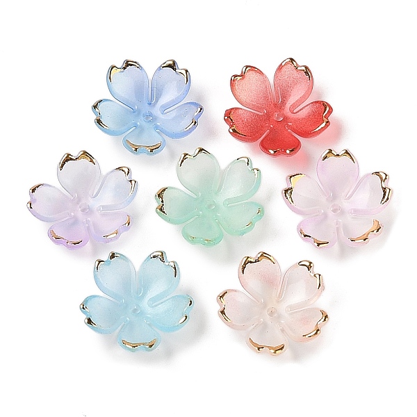 PandaHall Acrylic Bead Caps, 5-Petal Flower, Mixed Color, 17.5x18x5mm, Hole: 1.2mm, 1162pcs/500g Acrylic Multicolor
PandaHall Acrylic Bead Caps, 5-Petal Flower, Mixed Color, 17.5x18x5mm, Hole: 1.2mm, 1162pcs/500g Acrylic Multicolor