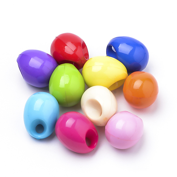 PandaHall Opaque Acrylic Pendants, Oval, Mixed Color, 17x13mm, Hole: 3mm, about 300pcs/500g Acrylic Oval Multicolor
PandaHall Opaque Acrylic Pendants, Oval, Mixed Color, 17x13mm, Hole: 3mm, about 300pcs/500g Acrylic Oval Multicolor