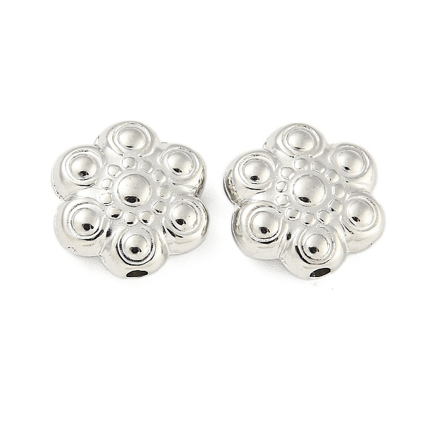 PandaHall CCB Plastic Beads, Flower, Platinum, 12.5x5mm, Hole: 1.6mm Plastic Flower
PandaHall CCB Plastic Beads, Flower, Platinum, 12.5x5mm, Hole: 1.6mm Plastic Flower