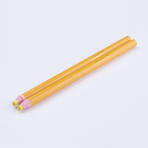 PandaHall Oily Tailor Chalk Pens, Tailor's Sewing Marking, Yellow, 16.3~16.5x0.8cm Wood Yellow
PandaHall Oily Tailor Chalk Pens, Tailor's Sewing Marking, Yellow, 16.3~16.5x0.8cm Wood Yellow