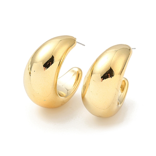 PandaHall Arch Acrylic Stud Earrings, Half Hoop Earrings with 316 Surgical Stainless Steel Pins, Golden Plated, 40x19mm Acrylic Arch
PandaHall Arch Acrylic Stud Earrings, Half Hoop Earrings with 316 Surgical Stainless Steel Pins, Golden Plated, 40x19mm Acrylic Arch