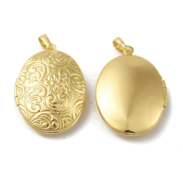 PandaHall Rack Plating Brass Locket Pendants, Oval with Flower Pattern Charm, Cadmium Free & Lead Free, Long-Lasting Plated, Real 18K Gold...
PandaHall Rack Plating Brass Locket Pendants, Oval with Flower Pattern Charm, Cadmium Free & Lead Free, Long-Lasting Plated, Real 18K Gold...