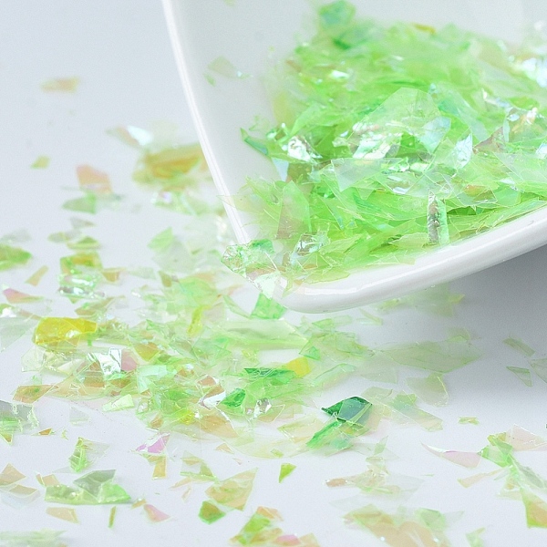 PandaHall Plastic Candy Sequins/Paillette Chip, UV Resin Filler, for Epoxy Resin Jewelry Making, Lime, 2~20x2~16mm, about 20g/bag Plastic..., Green
PandaHall Plastic Candy Sequins/Paillette Chip, UV Resin Filler, for Epoxy Resin Jewelry Making, Lime, 2~20x2~16mm, about 20g/bag Plastic..., Green