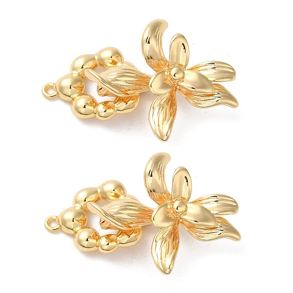 PandaHall Rack Plating Brass Fold Over Clasps, Cadmium Free & Lead Free, Long-Lasting Plated, Flower, Golden, Flower: 25.8x20x11.4mm, Hole...
PandaHall Rack Plating Brass Fold Over Clasps, Cadmium Free & Lead Free, Long-Lasting Plated, Flower, Golden, Flower: 25.8x20x11.4mm, Hole...