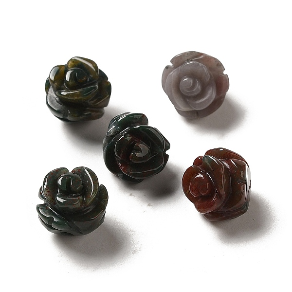 PandaHall Natural Indian Agate Carved Flower Beads, Rose, 8.5~10x10x10.5mm, Hole: 1mm Indian Agate Flower
PandaHall Natural Indian Agate Carved Flower Beads, Rose, 8.5~10x10x10.5mm, Hole: 1mm Indian Agate Flower