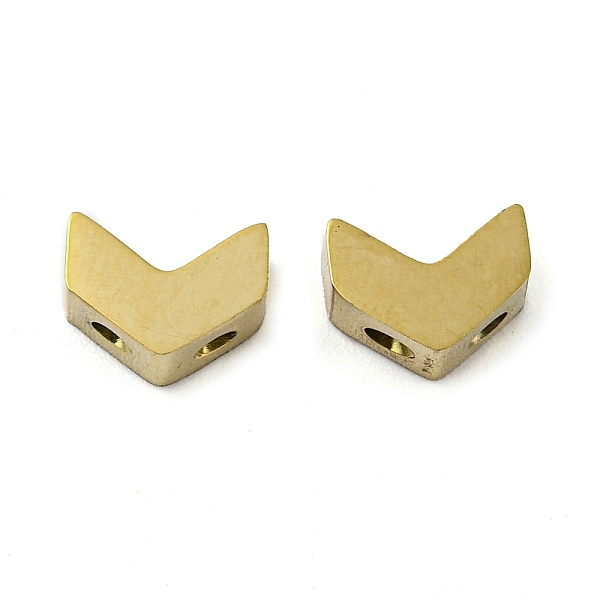 PandaHall Ion Plating(IP) 304 Stainless Steel Multi-Strand Links, Arrow, Golden, 5.5x7.5x4mm, Hole: 1.4mm 304 Stainless Steel Arrow
PandaHall Ion Plating(IP) 304 Stainless Steel Multi-Strand Links, Arrow, Golden, 5.5x7.5x4mm, Hole: 1.4mm 304 Stainless Steel Arrow