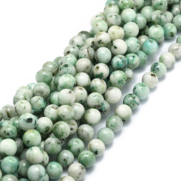 PandaHall Natural Chrysocolla Beads Strands, Round, 6~6.5mm, Hole: 0.8mm, about 63pcs/strand, 15.55''(39.5cm) Chrysocolla Round
PandaHall Natural Chrysocolla Beads Strands, Round, 6~6.5mm, Hole: 0.8mm, about 63pcs/strand, 15.55''(39.5cm) Chrysocolla Round