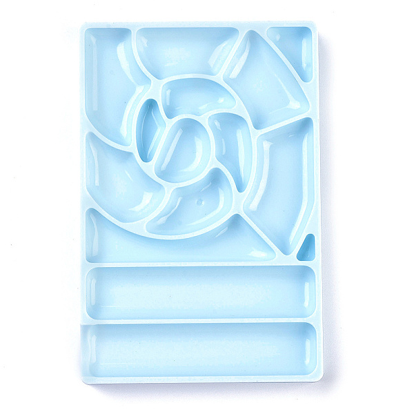 PandaHall (Clearance Sale)Nail Art Plastic Color Palettes, Nail Art Painting Gel Palette Manicure Tool, Rectangle, Blue, 120x80x12mm Plastic...
PandaHall (Clearance Sale)Nail Art Plastic Color Palettes, Nail Art Painting Gel Palette Manicure Tool, Rectangle, Blue, 120x80x12mm Plastic...