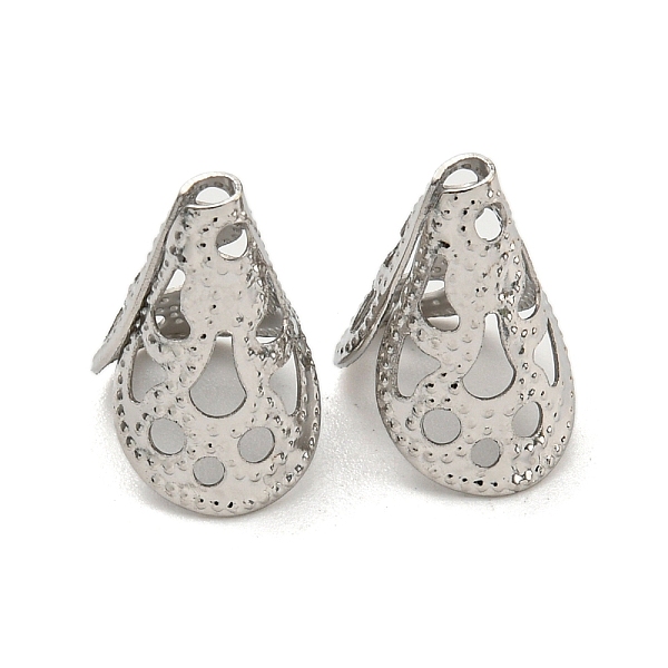 PandaHall Hollow 304 Stainless Steel Bead Cone, Stainless Steel Color, 12x10.5mm, Hole: 1.5mm, Inner Diameter: 9mm 304 Stainless Steel
PandaHall Hollow 304 Stainless Steel Bead Cone, Stainless Steel Color, 12x10.5mm, Hole: 1.5mm, Inner Diameter: 9mm 304 Stainless Steel