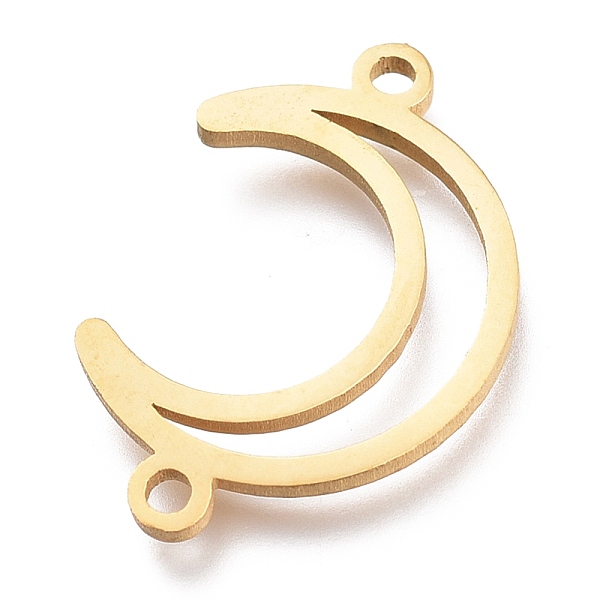 PandaHall 304 Stainless Steel Links Connectors, Laser Cut, Moon, Golden, 13.5x20x1mm, Hole: 1.5mm 304 Stainless Steel Moon
PandaHall 304 Stainless Steel Links Connectors, Laser Cut, Moon, Golden, 13.5x20x1mm, Hole: 1.5mm 304 Stainless Steel Moon