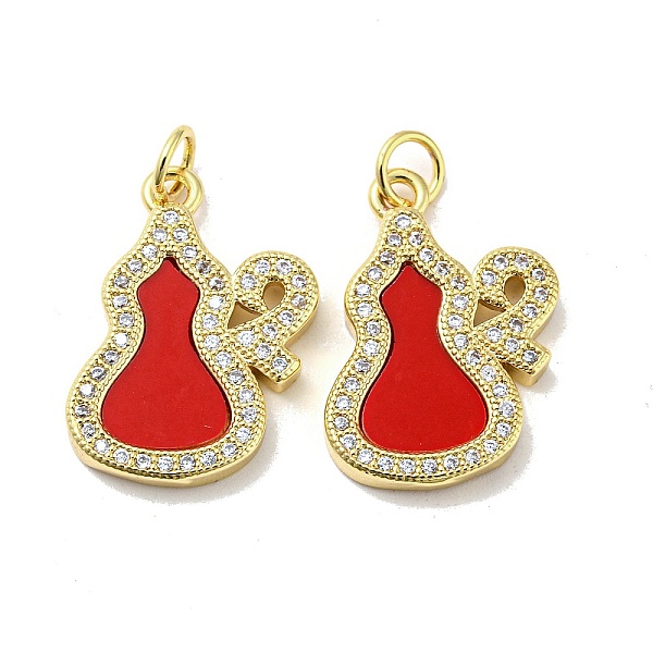 PandaHall Brass Micro Pave Cubic Zirconia Pendants, with Synthetic Turquoise, Gourd, FireBrick, 21x15x2.5mm Brass+Cubic Zirconia Others Red
PandaHall Brass Micro Pave Cubic Zirconia Pendants, with Synthetic Turquoise, Gourd, FireBrick, 21x15x2.5mm Brass+Cubic Zirconia Others Red
