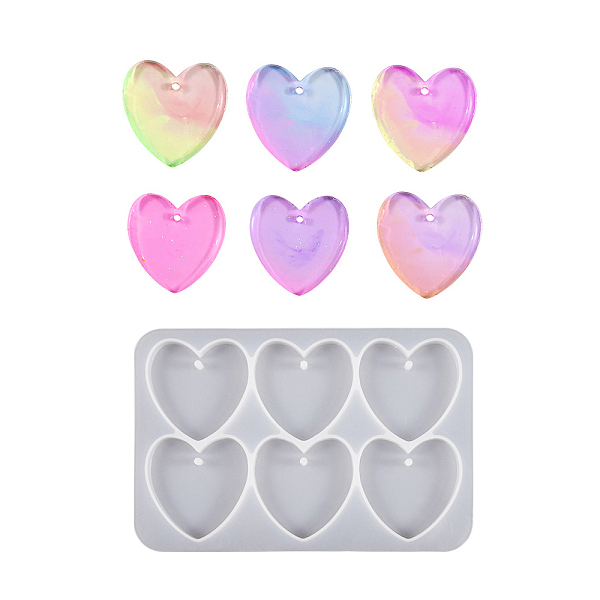 PandaHall DIY Silicone Pendant Molds, Decoration Making, Resin Casting Molds, For UV Resin, Epoxy Resin Jewelry Making, Heart, 78x118x6.5mm...
PandaHall DIY Silicone Pendant Molds, Decoration Making, Resin Casting Molds, For UV Resin, Epoxy Resin Jewelry Making, Heart, 78x118x6.5mm...